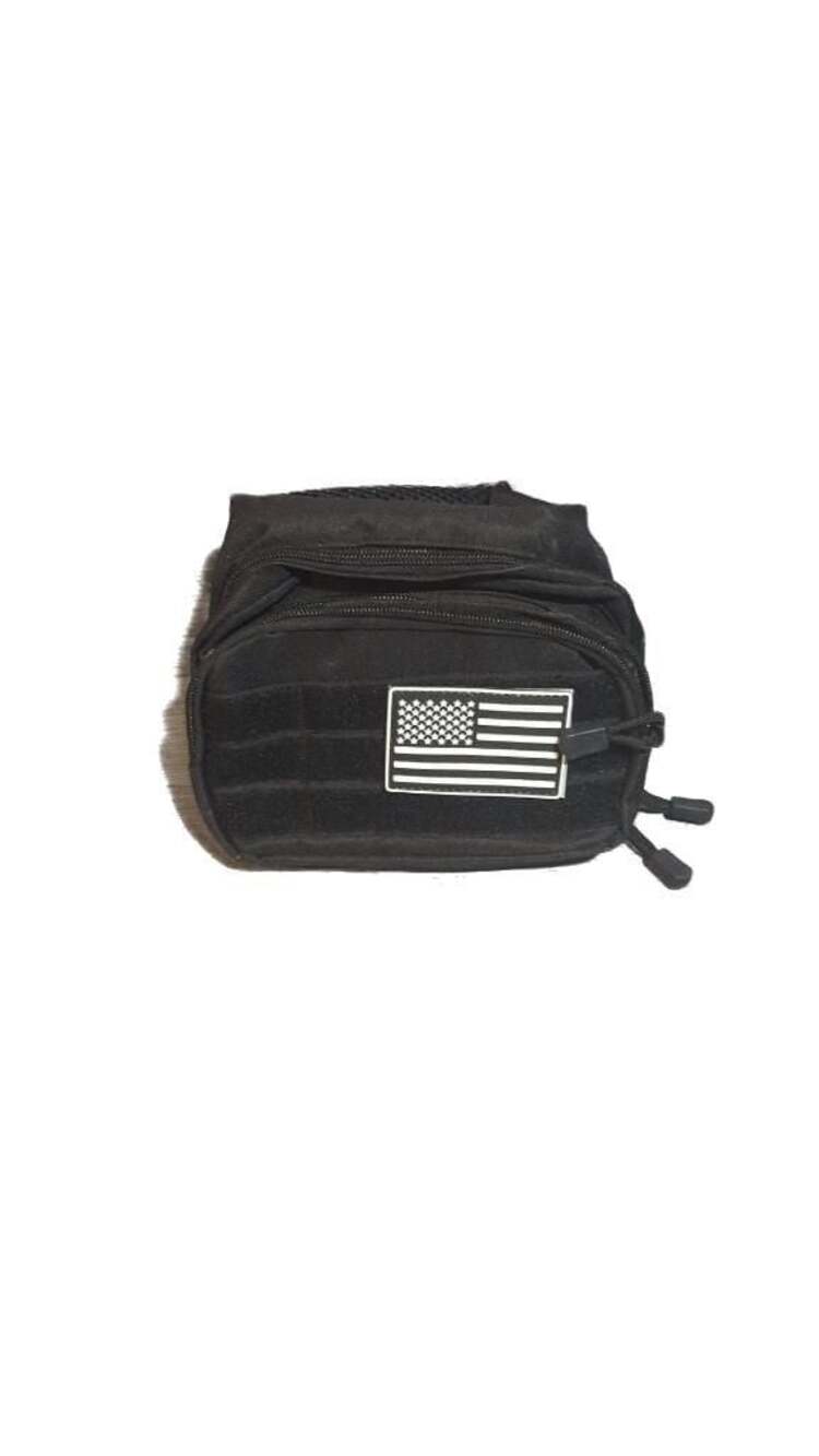 Tactical Fanny Pack Gun Holster Concealed Carry Pistol Waist Bag Molle EDC Pouch